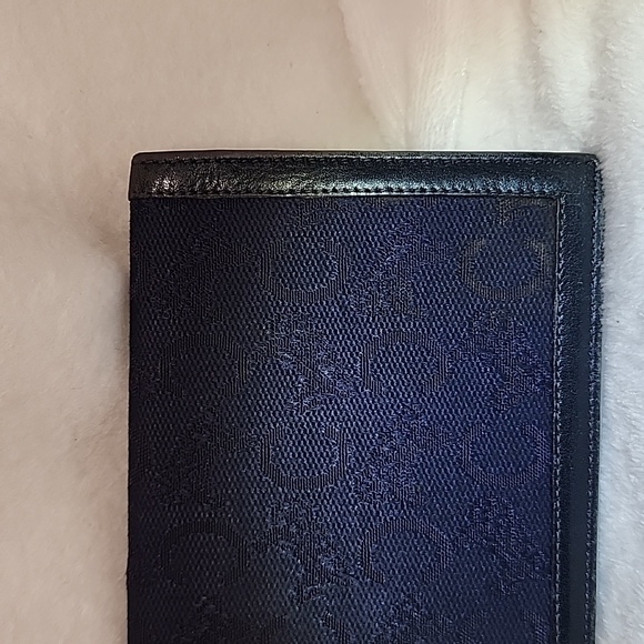 Authentic Celine Canvas and Leather Long Wallet/Checkbook Holder - Picture 10 of 10